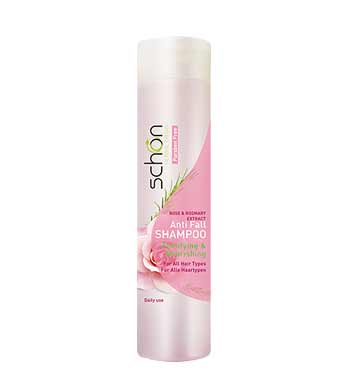شامپو رز و رزماری ضدریزش و تقویت کننده شون|Schon Rose And Rosemary Anti Hair Fall Shampoo